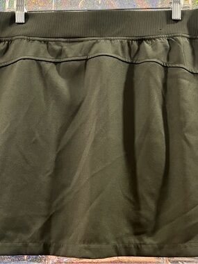 Olive Green Athletic Skort